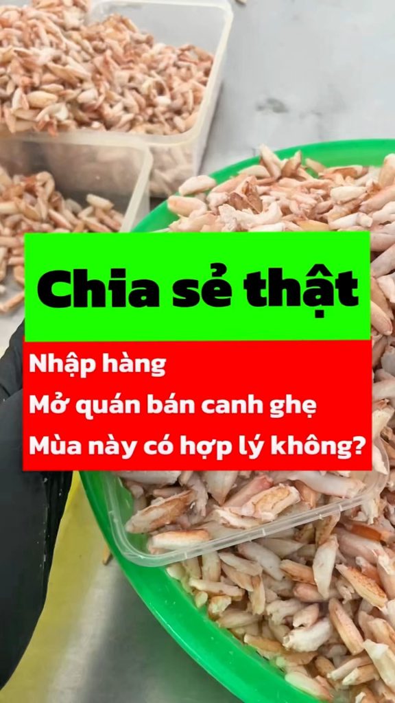 Tại sao chưa nên vội mở quán món thịt ghẹ?